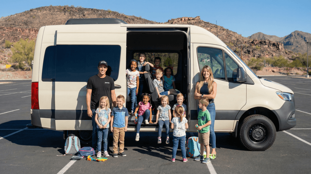 Eleve AI School Transportation Van